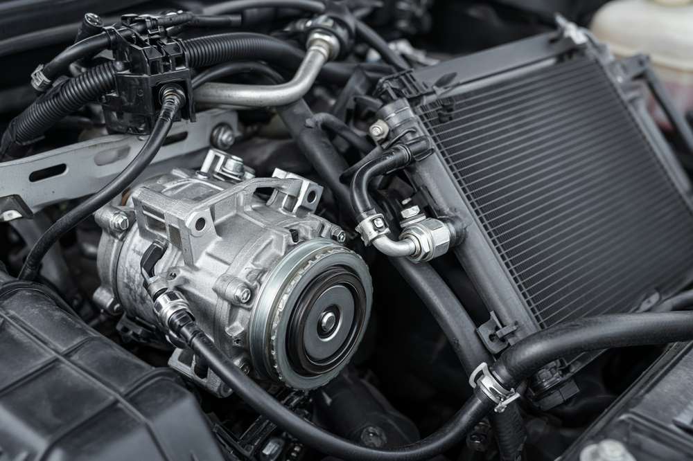 Car air conditioning components
